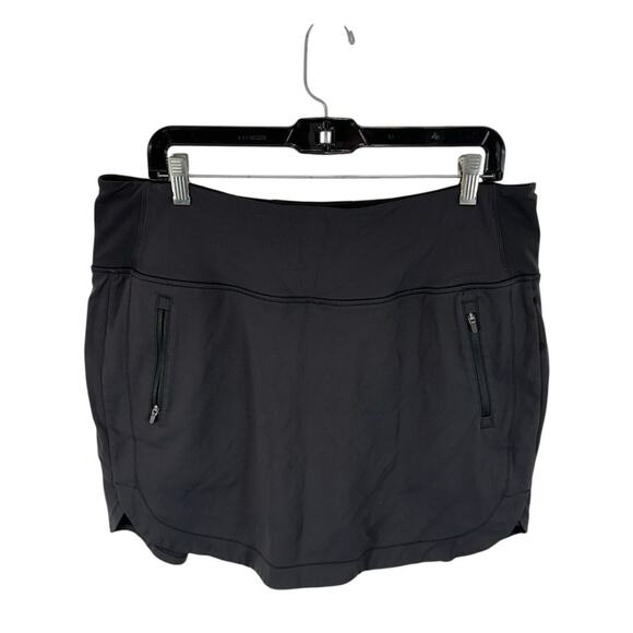 Athleta Fairway 16 Inch High Rise Golf Skort Black Size XL Athletic - Picture 1 of 10